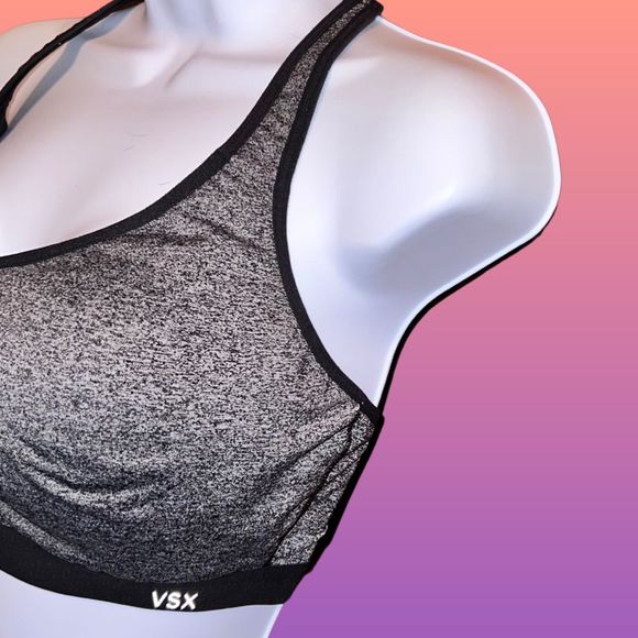 Victoria’s Secret VSX Front Zip Sports Bra Size 34DD - Picture 5 of 5